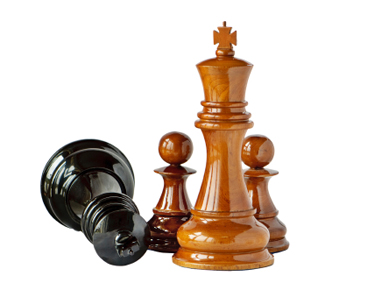 Chess isolated on white